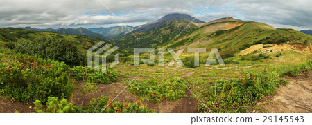 Beautiful summer panorama of Vilyuchinsky pass 29145543