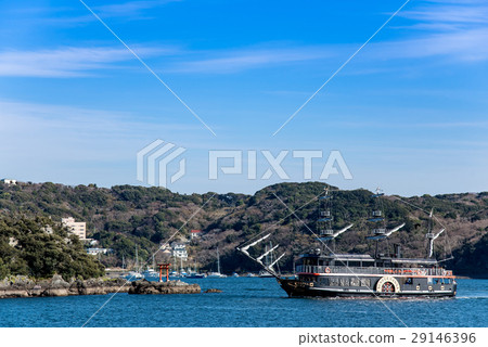 Sightseeing boat of Izu Shimoda Black oyado Susquehanna Sightseeing boat of Izu Shimoda Black oyado Susquehanna 29146396