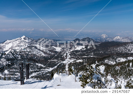 滋賀高原橫手山滑雪場景觀 29147087