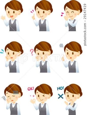 Clerk Woman Icon 29147419