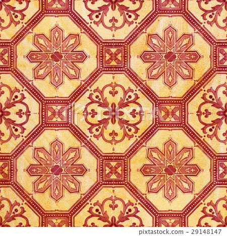Decorative sandstone tile background Decorative sandstone tile background 29148147