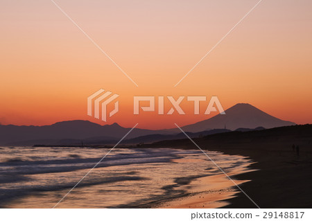 Shonan scenery Chigasaki Coast Mt. Fuji Shonan scenery Chigasaki Coast Mt. Fuji 29148817