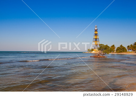 Lighthouse on the Cayo Jutias beach, Cuba 29148929