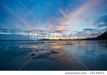 sunset and the beach sunset and the beach 29149054