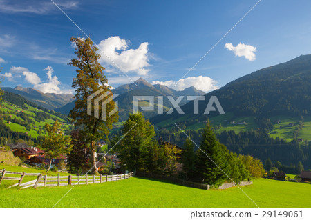 The alpine village of Alpbach and the Alpbachtal The alpine village of Alpbach and the Alpbachtal 29149061