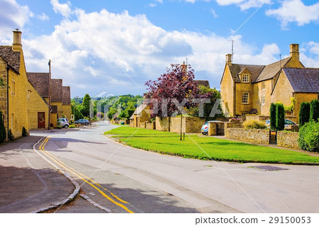 Old English village in Cotswolds area Old English village in Cotswolds area 29150053