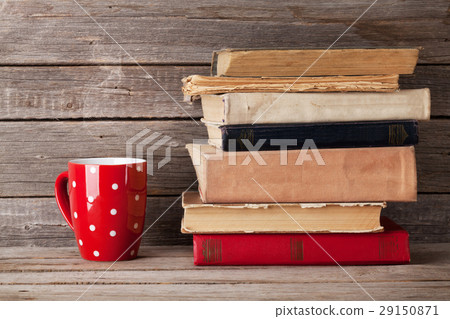 Old books and coffee cup Old books and coffee cup 29150871