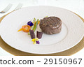 minimalistic dish steak with vegetables 29150967