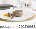 minimalistic dish steak with vegetables 29150968