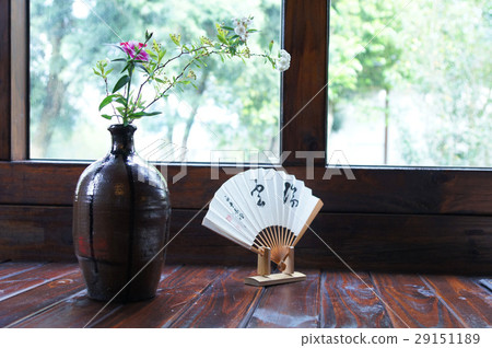 插花,窗,扇子 插花,窗,扇子 29151189