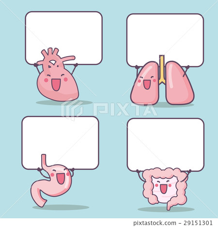 different cartoon organs different cartoon organs 29151301