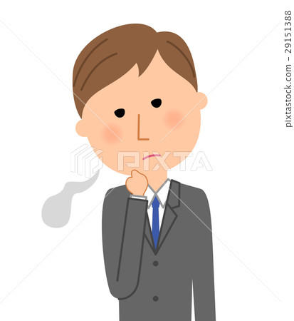 Businessman sigh - Stock Illustration [29151388] - PIXTA