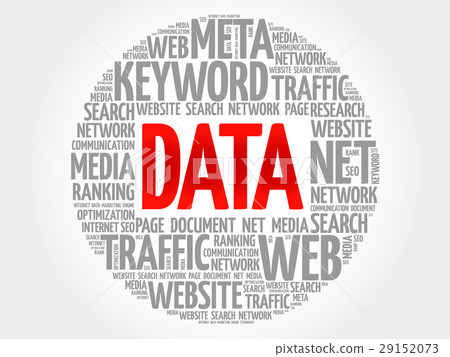 DATA word cloud collage 29152073