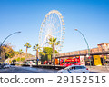 Giant Ferris Wheel operating in the City of Malaga 29152515