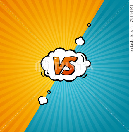 Versus Logo Background. Vector 29154141