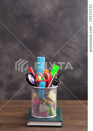 Stationery items with notebook Stationery items with notebook 29155233