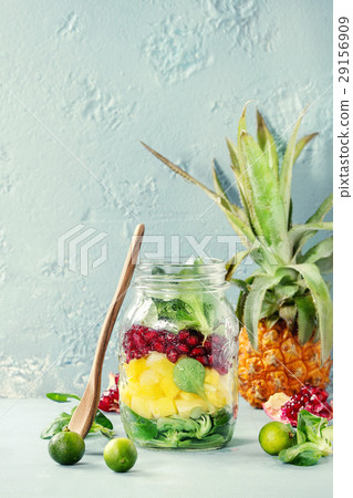 Mason Jar Fruit Salad – IN THE KITCHEN