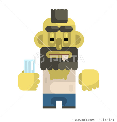 Alcoholic With Glass And Mohawk, Revolting 29158124