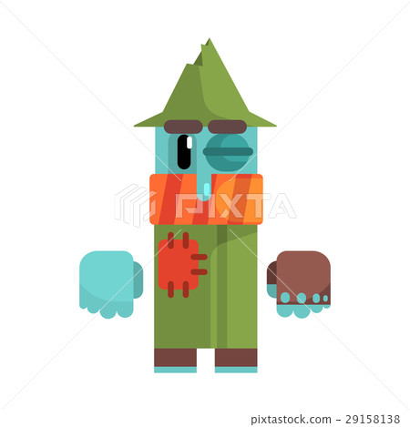 Tramp With Blue Sking And Black Eye Wearing 29158138