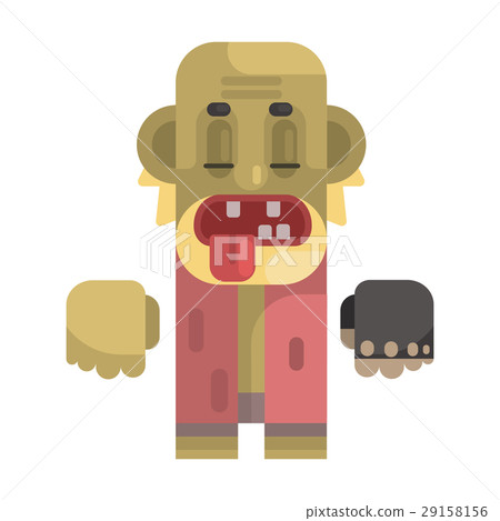 Old Toothless Tramp With Blond Beard, Revolting 29158156
