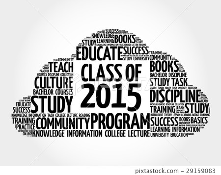 CLASS OF 2015 word cloud collage CLASS OF 2015 word cloud collage 29159083