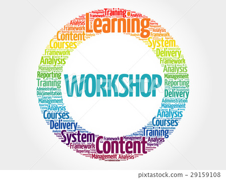 Workshop circle word cloud 29159108