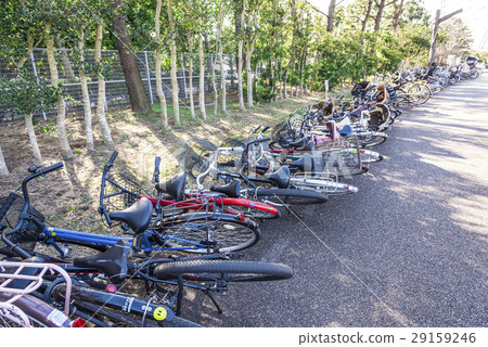 一輛倒下的自行車 29159246