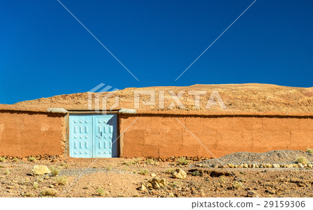 View of Bou Tharar village. Morocco, the Valley of 29159306