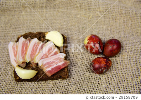 Easter eggs on a beautiful background Easter eggs on a beautiful background 29159709