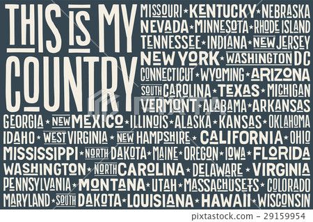 This is my Country. United State of America flag This is my Country. United State of America flag 29159954