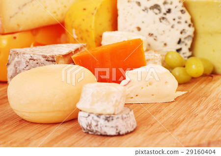 Various types of cheese Various types of cheese 29160404