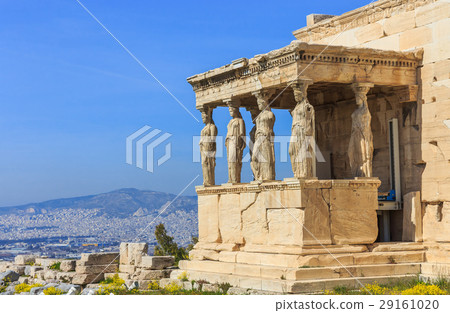 ruins of ancient temple on Acropolis hill ruins of ancient temple on Acropolis hill 29161020