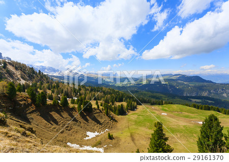 Italian dolomites landscape. "Santner" top Italian dolomites landscape. "Santner" top 29161370
