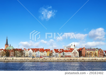 Picture of Szczecin city waterfront view, Poland. 29161482