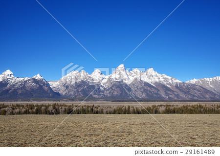Grand Teton National Park in autumn, USA. Grand Teton National Park in autumn, USA. 29161489
