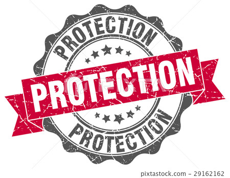 protection stamp. sign. seal - Stock Illustration [29162162] - PIXTA