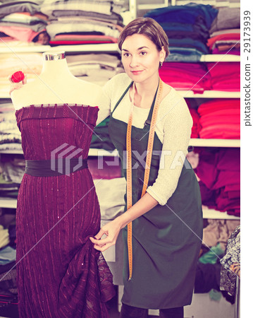Tailor working at dress Tailor working at dress 29173939