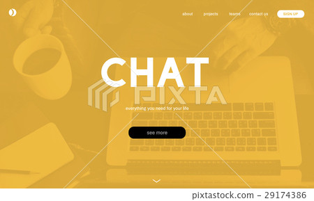 Internet Technology Social Media Concept Internet Technology Social Media Concept 29174386