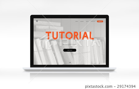 Distance learning online webpage interface 29174394