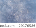 Macro photograph of snow crystal 29176586