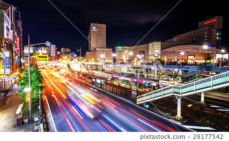長崎站的夜景 29177542