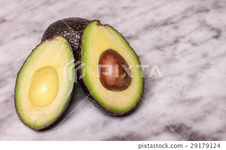 avocado on marble surface avocado on marble surface 29179124