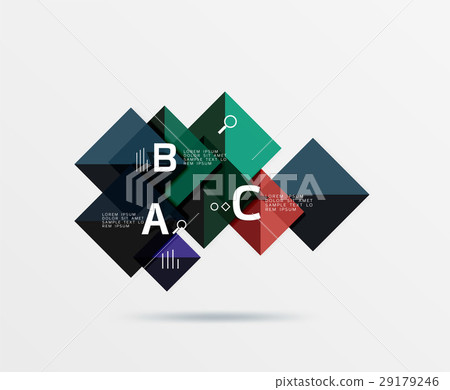 Vector square banner 29179246