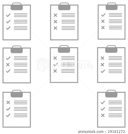 Grey tablet with different form filling. 29181272