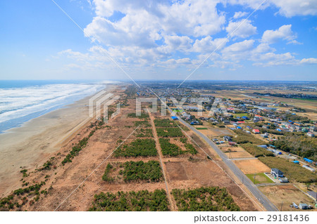 Yamanouchi Matsuya谷鳥瞰圖在Sanmu市 Yamanouchi Matsuya谷鳥瞰圖在Sanmu市 29181436