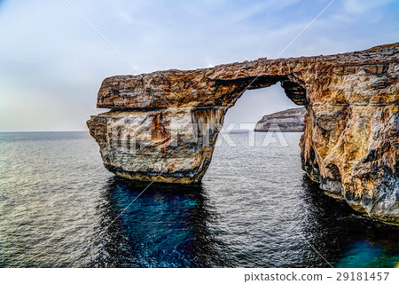 Azure window natural arch, Gozo island Malta 29181457