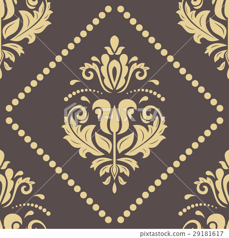 Damask Seamless Vector Background 29181617