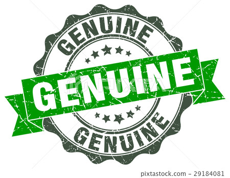 genuine stamp. sign. seal 29184081