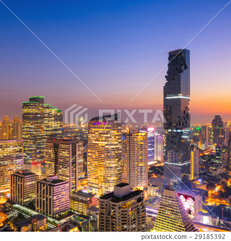 Cityscape view of Bangkok,Thailand 29185392