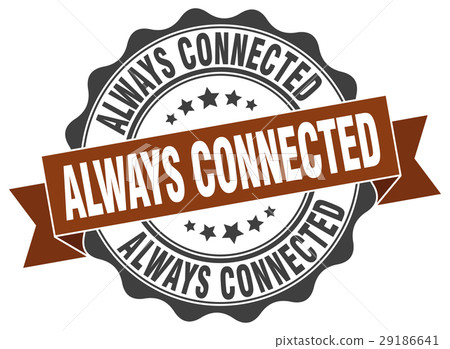 always connected stamp. sign. seal 29186641